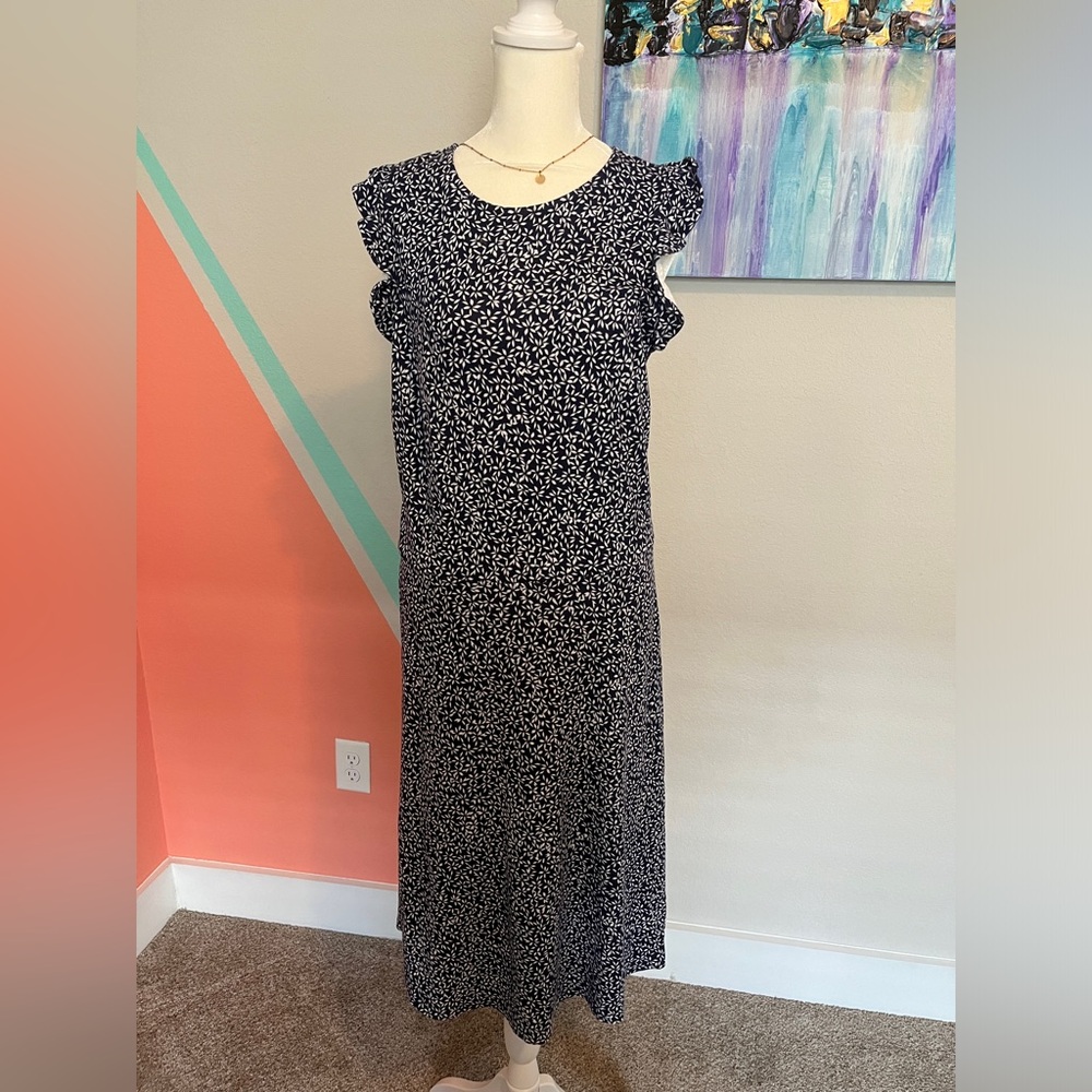 Old Navy - Blue Midi Sleeveless Dress